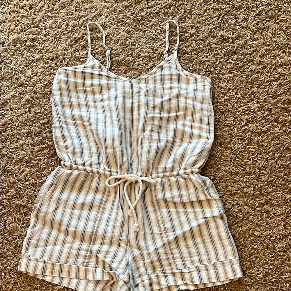 Lou & Grey Striped Romper